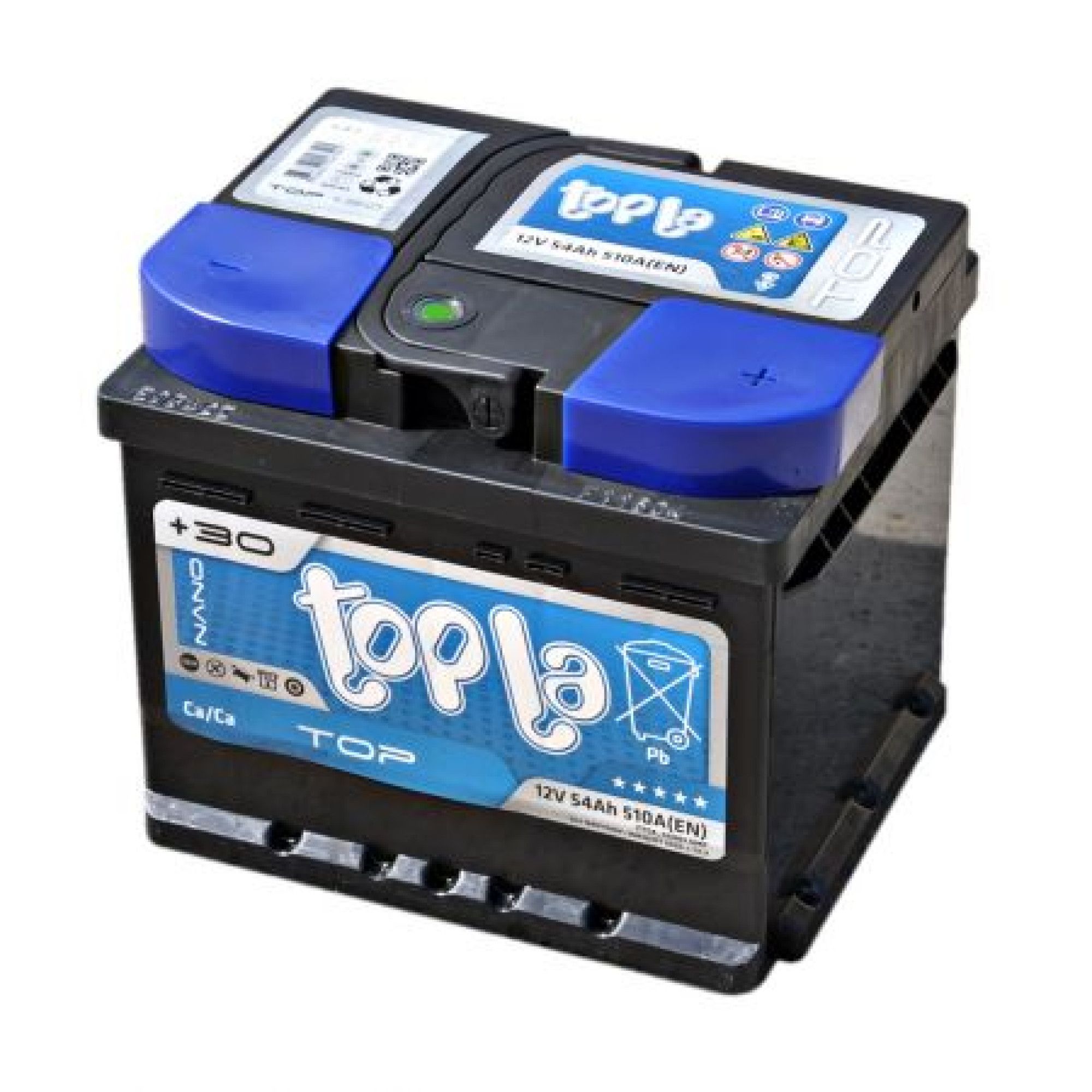 Postman Photoelectric Complaint Baterie auto TOPLA TOP 54 Ah 118654 EN 510A | Acu Shop