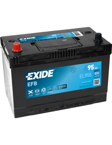 Baterie Auto Exide Efb Start Stop Ah El En A Acu Shop