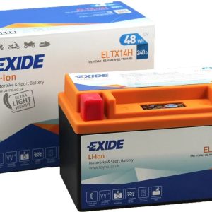 Baterie moto EXIDE Lithium ELTX14H